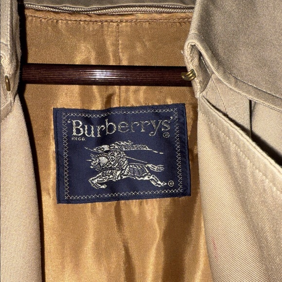 Burberry Beige Double-Breasted Trench Coat - Picture 2 of 9
